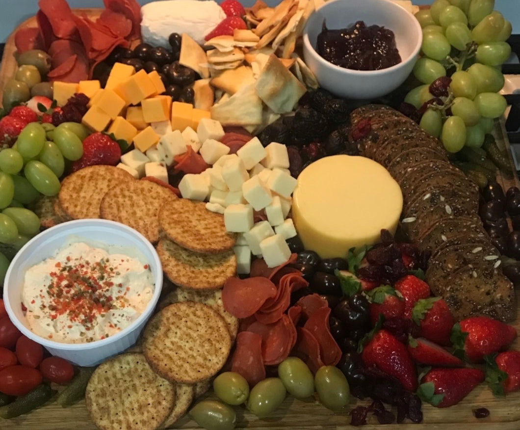 Charcuterie board, small gathering