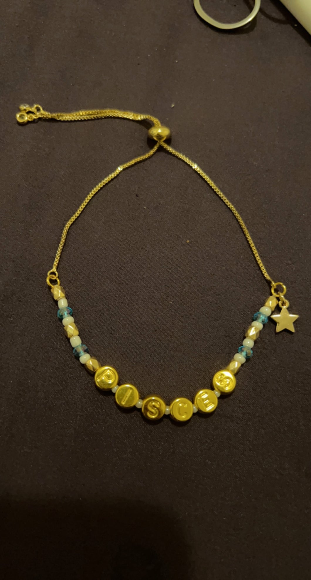 Custom beaded bracelet